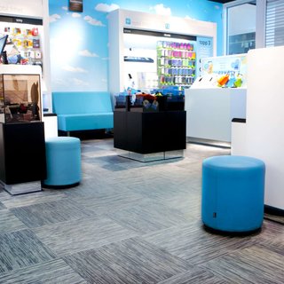 Telenor uses Bolon flooring in its Swedish stores