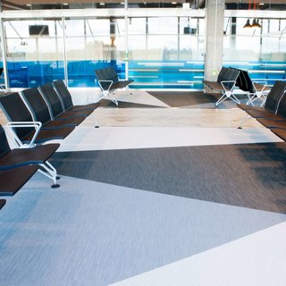 Bolon flooring in Landvetter Airport in Gothenburg, Sweden